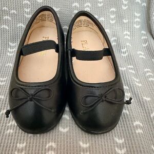 The Children's Place Black Toddler Dress Shoes - Size 4